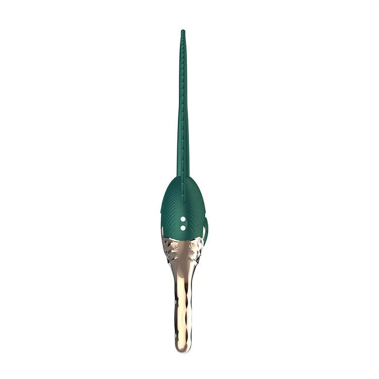 Discreet 10-Mode Feather Massager - Silent & Powerful Wellness