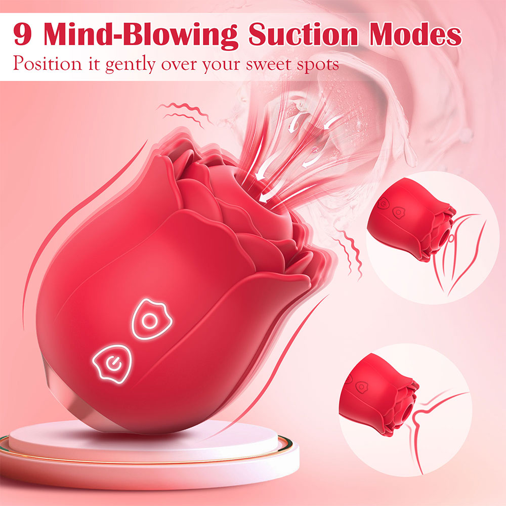 Rosebud Suction Stimulator - Innovative Rhythmic Tapping Technology
