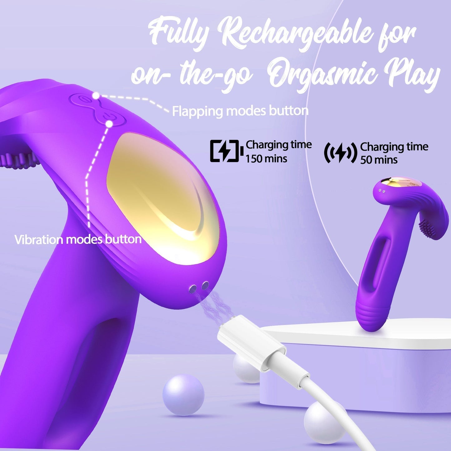Waterproof Flapping G-Spot Massager - Targeted Clitoral Wellness