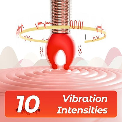 Versatile Clitoral Massager - Interchangeable Sleeves for Wellness