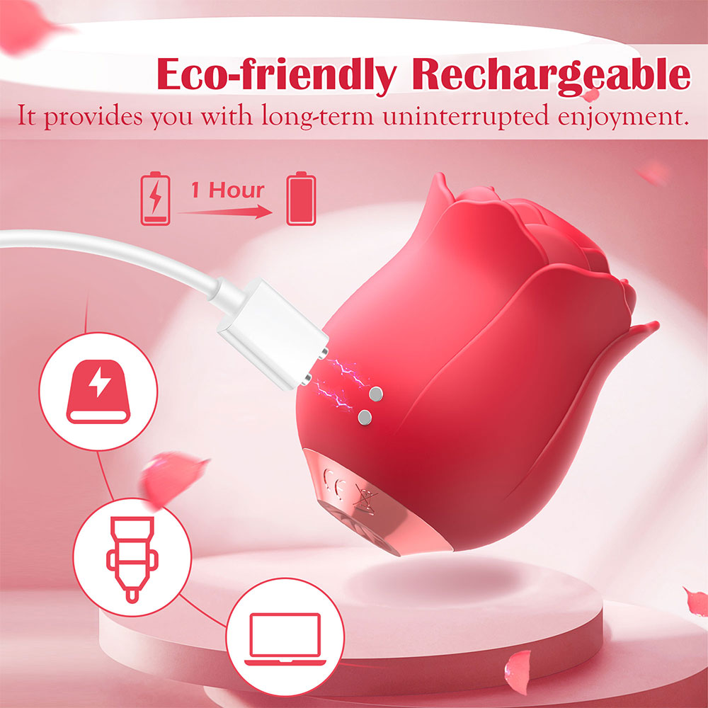 Rosebud Suction Stimulator - Innovative Rhythmic Tapping Technology