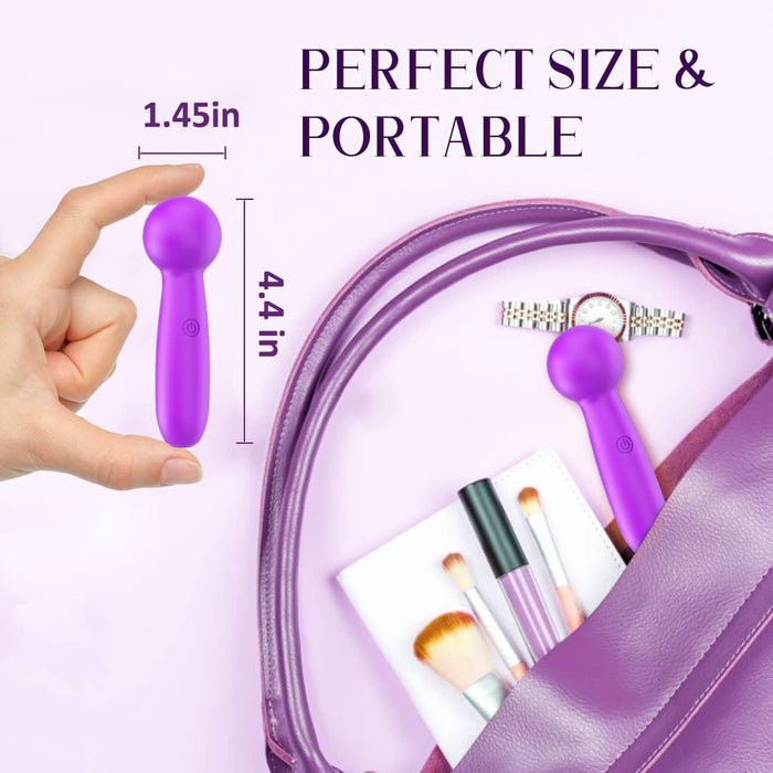 Discreet 10-Mode Mini Bullet Massager - Portable Personal Wellness