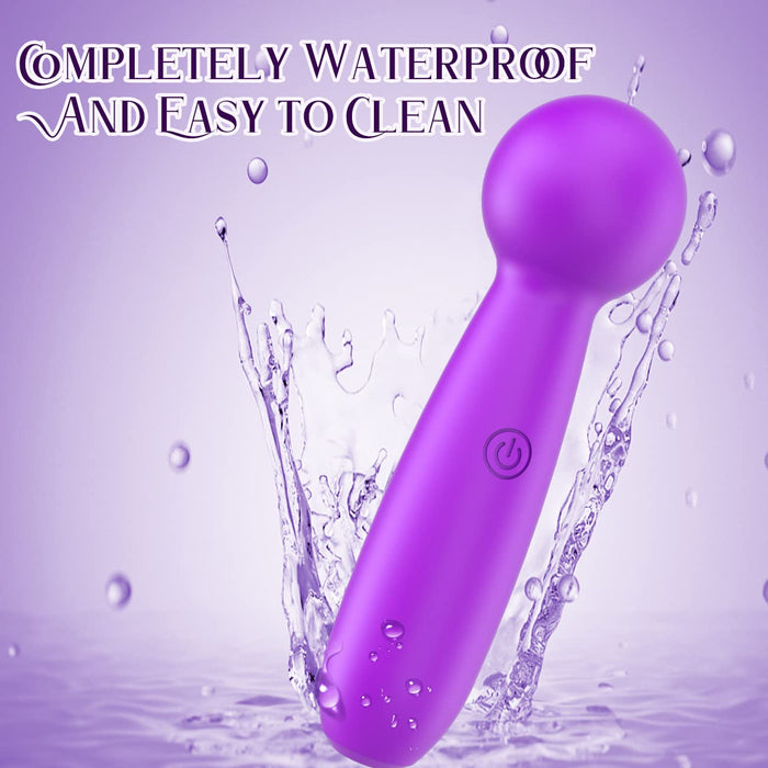 Discreet 10-Mode Mini Bullet Massager - Portable Personal Wellness