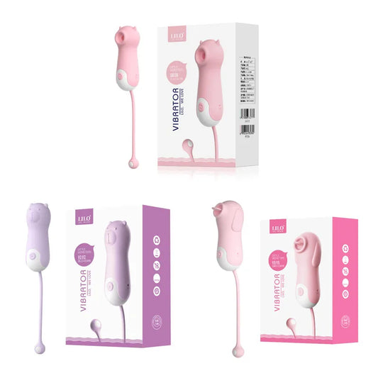 Unique Seahorse Suction Massager - Remote Control Intimacy Technology