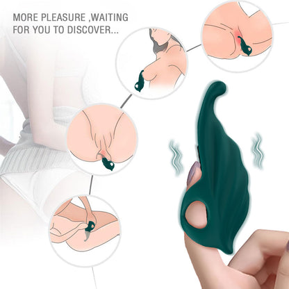 Elite Finger Massager - 9 Precision Vibration Patterns for Couples