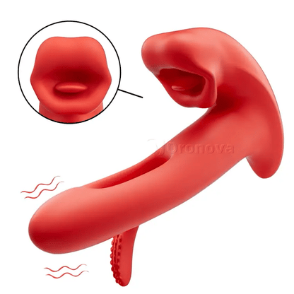 Ultimate G-Spot Massager - Combined Thrusting, Licking & Vibrating Power