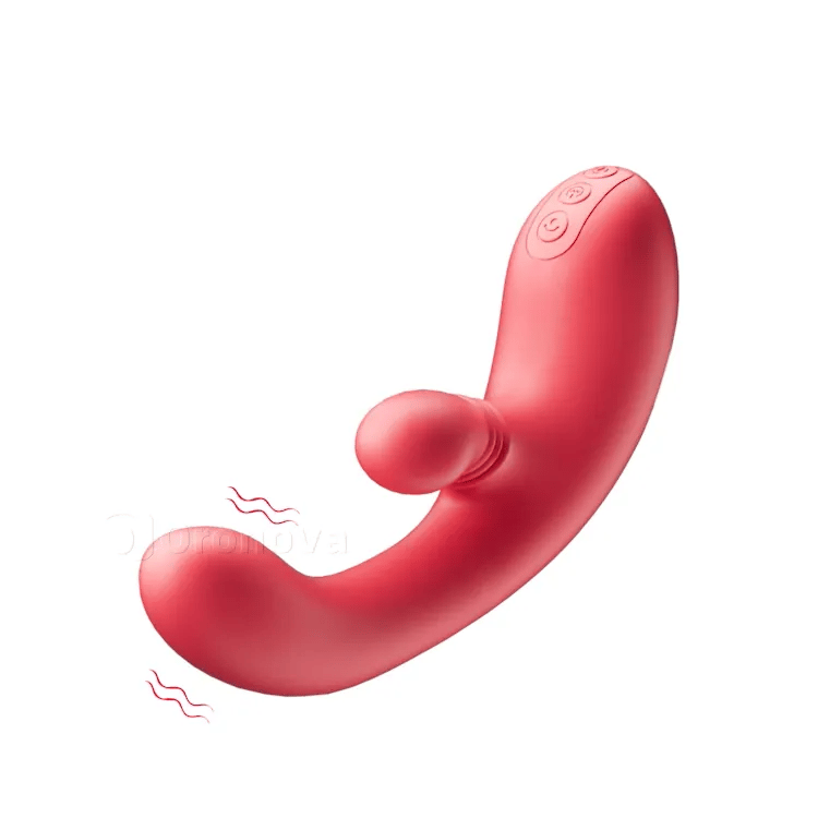 Ultimate Dual-Action Massager - Rotating Clitoral Teaser & Thrusting G-Spot Tech