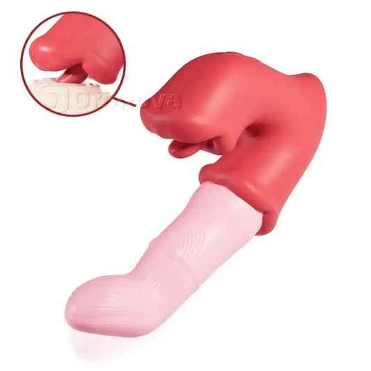 Elite Tongue-Licking G-Spot Massager - Waterproof Dual Stimulation Wellness