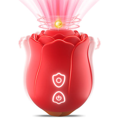 Smart Rosebud Suction Massager - App-Controlled Intimacy Technology