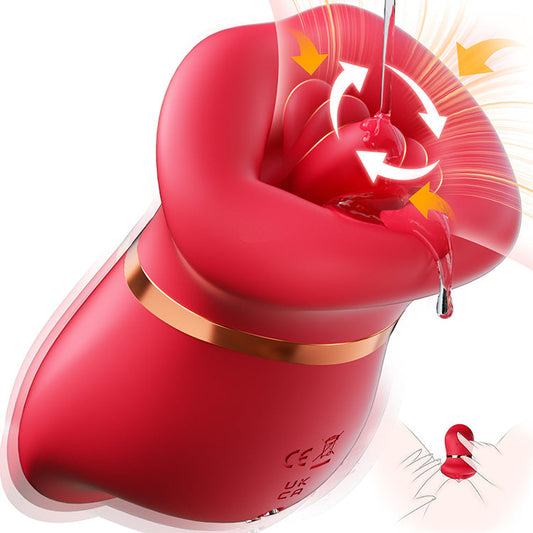 Ultimate 3-in-1 Mouth-Style Massager - Suction & Licking Technology