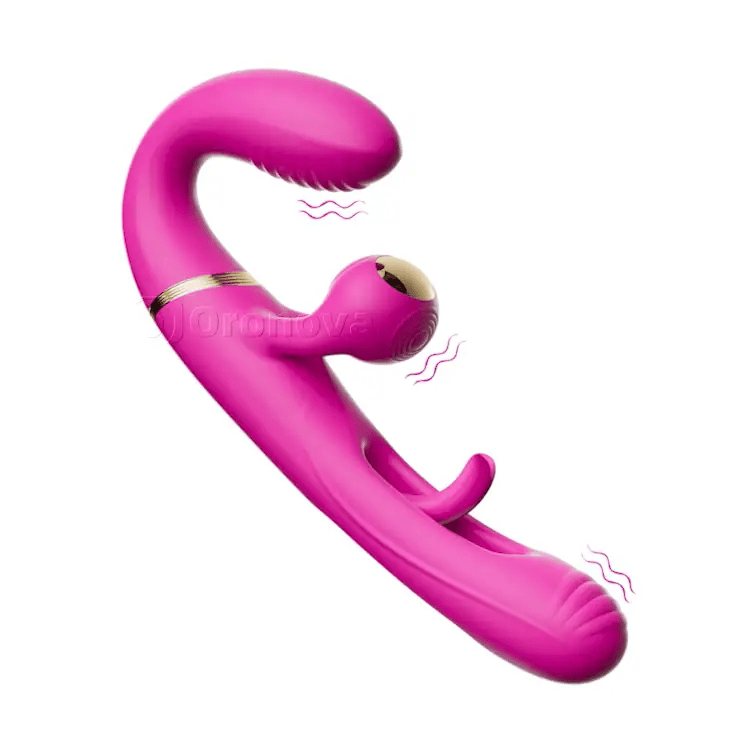 Ultimate Strapless Double-Ended Massager - Quad-Motor Performance Tech