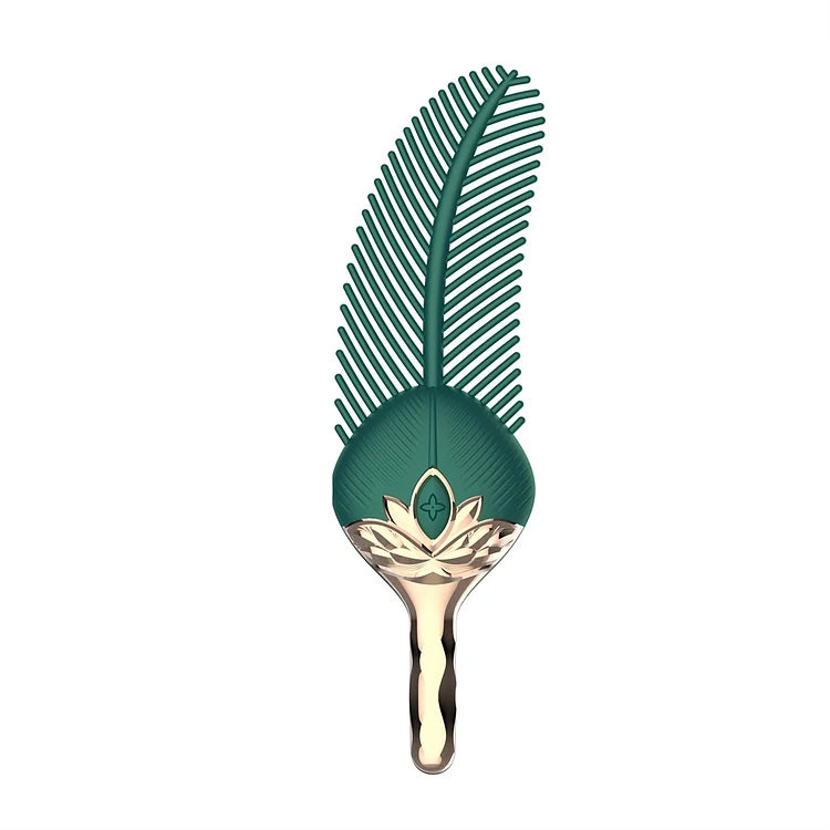 Discreet 10-Mode Feather Massager - Silent & Powerful Wellness
