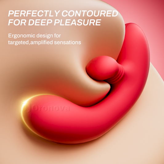 Ultimate Dual-Action Massager - Rotating Clitoral Teaser & Thrusting G-Spot Tech