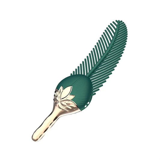 Discreet 10-Mode Feather Massager - Silent & Powerful Wellness