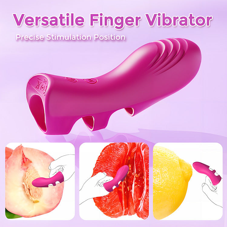 Discreet Whisper-Quiet Finger Massager - Versatile Wellness Tool