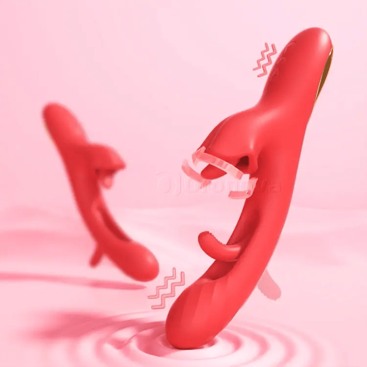Ultimate Tongue Licking G-Spot Massager - Flapping & Rotating Tech