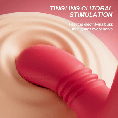 Ultimate Dual-Action Massager - Rotating Clitoral Teaser & Thrusting G-Spot Tech