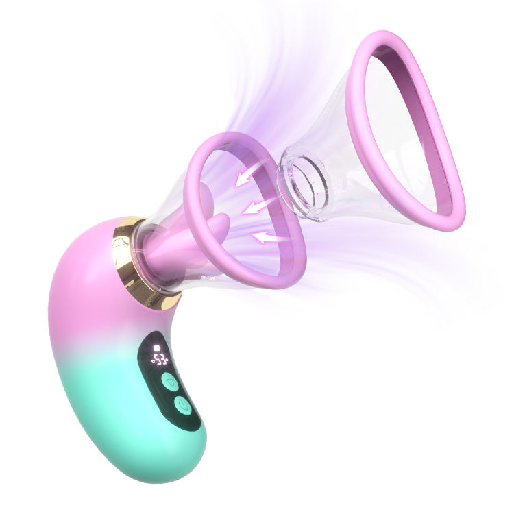 Premium 5-in-1 Sucking Massager - Advanced LCD Display Technology