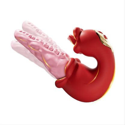 Creative 2-in-1 Octopus Massager - 10-Mode Tongue Teasing Technology