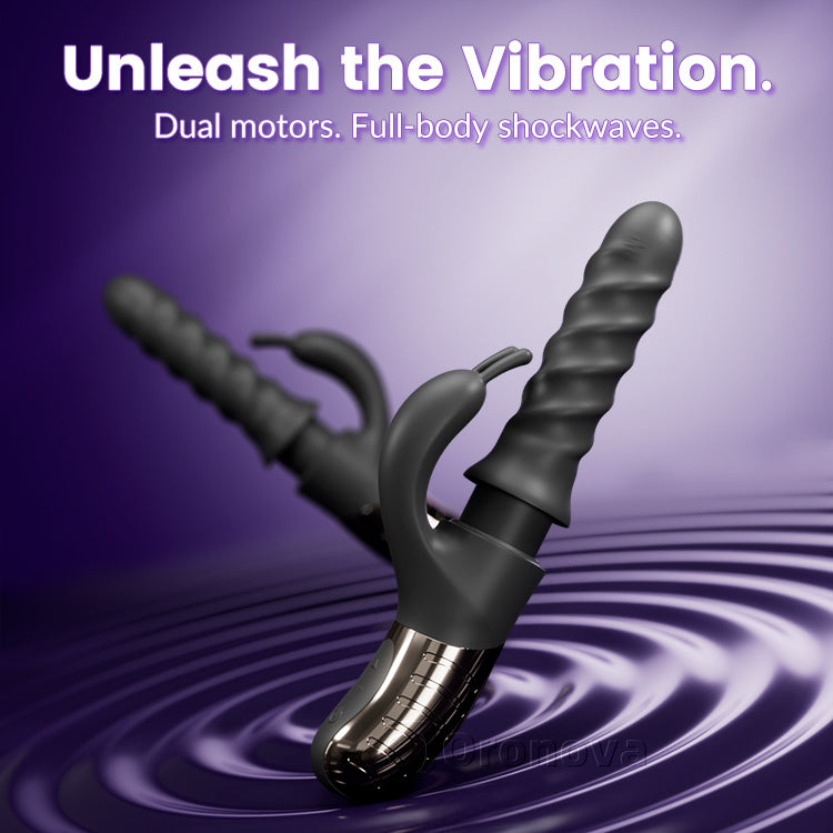 Ultimate 360° Rotating Massager - Dual Motor G-Spot Stimulation