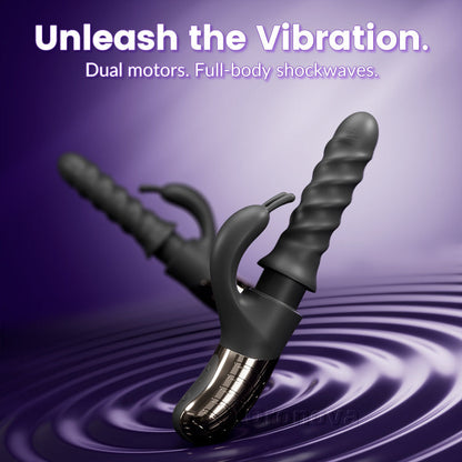 Ultimate 360° Rotating Massager - Dual Motor G-Spot Stimulation