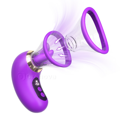 Premium 5-in-1 Sucking Massager - Advanced LCD Display Technology