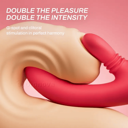Ultimate Dual-Action Massager - Rotating Clitoral Teaser & Thrusting G-Spot Tech