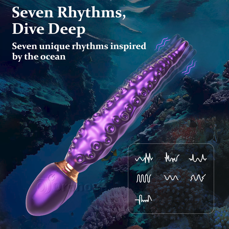 Unique Octopus Tentacle Massager - Ideal for Targeted G-Spot & Body Wellness