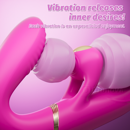 Ultimate Strapless Double-Ended Massager - Quad-Motor Performance Tech