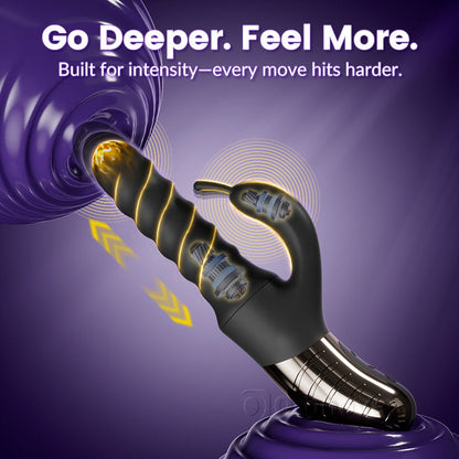 Ultimate 360° Rotating Massager - Dual Motor G-Spot Stimulation