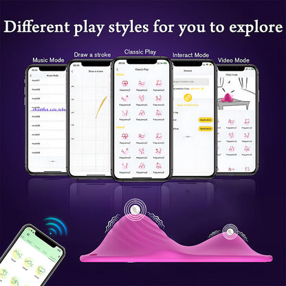 Smart Dual-Motor Wearable Massager - High-Intensity App Control