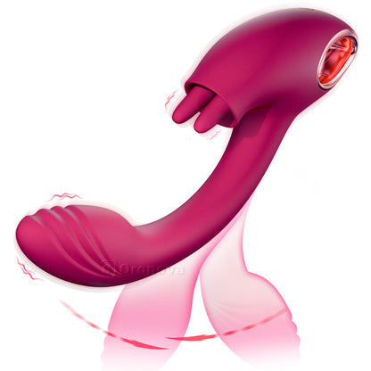 Twin Licking G-Spot Massager - Dual-Action Intimacy Technology