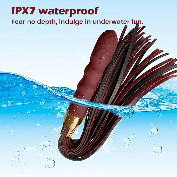 Seductive Vibrating Whip - Integrated G-Spot Massager for Sensory Play