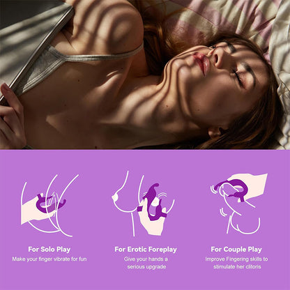 Rabbit Finger Massager - Precision Clitoral & G-Spot Stimulation Tool