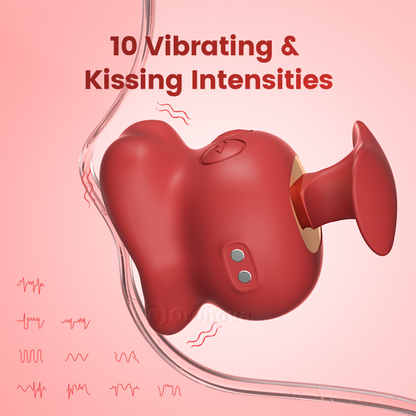 Elite Finger Grip Massager - 10-Mode Kissing & Vibrating Technology