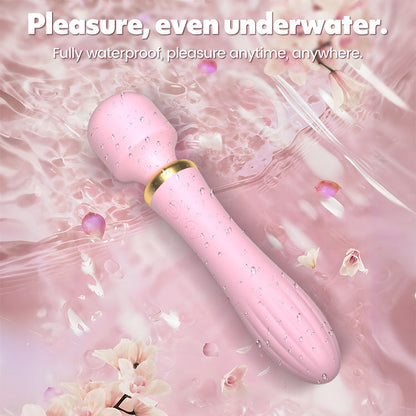 Luxurious Wand Massager - Integrated Warming & Vibrating Wellness