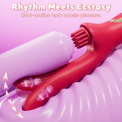 Ultimate 3-in-1 Rabbit Massager - Precision Tickling Vibration Tech