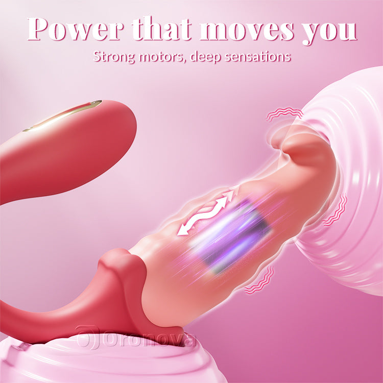 Luxurious Pulsating G-Spot Massager - Remote Control C-Spot Stimulation
