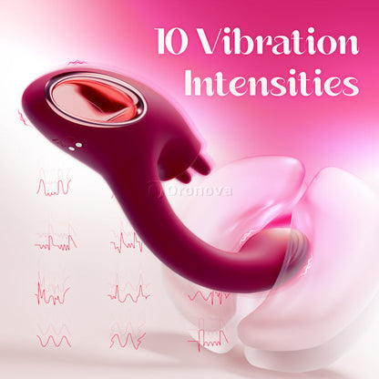Twin Licking G-Spot Massager - Dual-Action Intimacy Technology