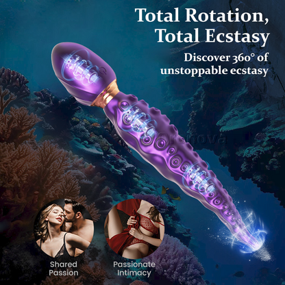Unique Octopus Tentacle Massager - Ideal for Targeted G-Spot & Body Wellness