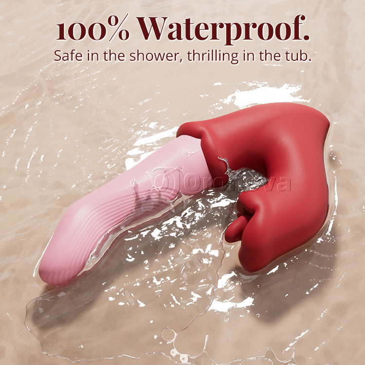 Elite Tongue-Licking G-Spot Massager - Waterproof Dual Stimulation Wellness