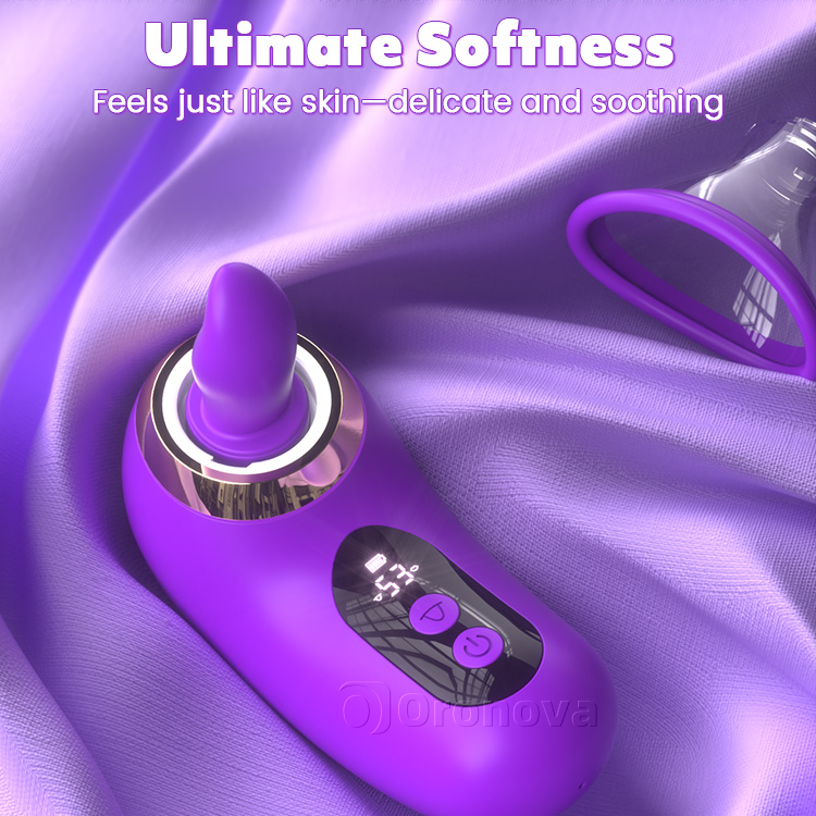 Premium 5-in-1 Sucking Massager - Advanced LCD Display Technology