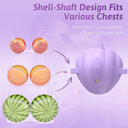 Smart App-Controlled Nipple Massager - 9 Modes of Precise Stimulation