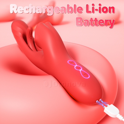 Ultimate Tongue Licking G-Spot Massager - Flapping & Rotating Tech