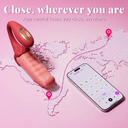 Luxurious Pulsating G-Spot Massager - Remote Control C-Spot Stimulation