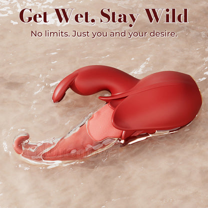 Whisper-Quiet 10-Mode Tongue Massager - Dual-Point Intimate Stimulation