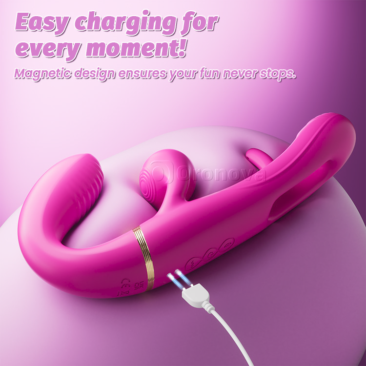 Ultimate Strapless Double-Ended Massager - Quad-Motor Performance Tech