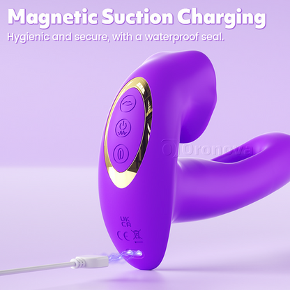 Ultimate G-Spot Massager - Combined Thrusting, Licking & Vibrating Power