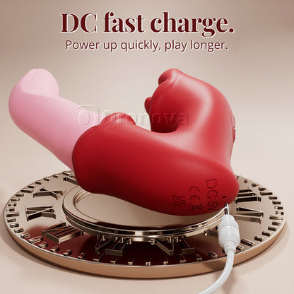 Elite Tongue-Licking G-Spot Massager - Waterproof Dual Stimulation Wellness