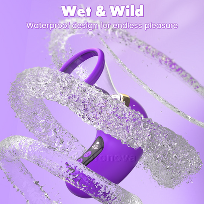 Premium 5-in-1 Sucking Massager - Advanced LCD Display Technology
